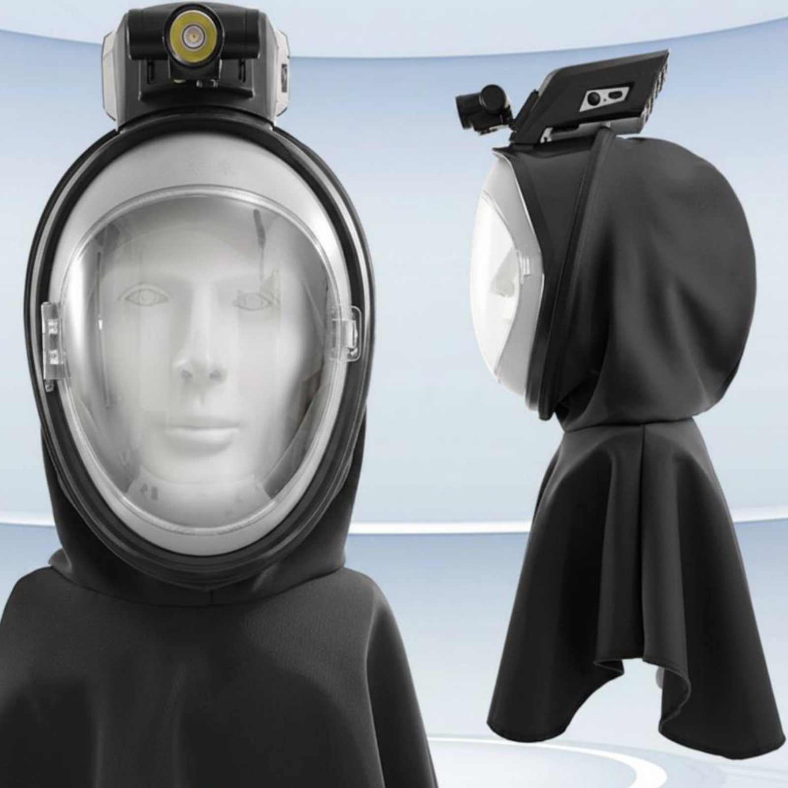 Kn95 Respirator Mask - Geïntegreerde luchtzuiverende ademhalingsbeschermer, stofdicht, elektrisch aangedreven