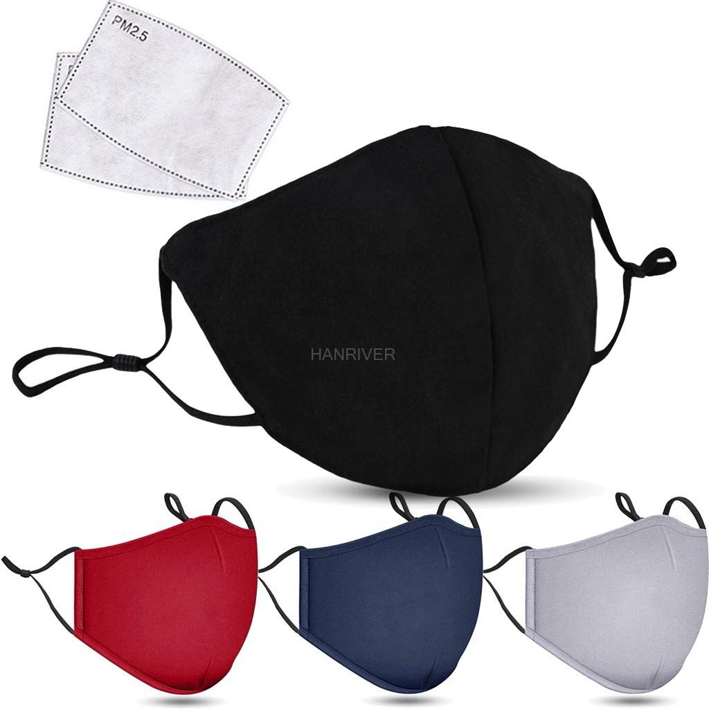 Anti Pollution Mask - Katoenen gezichtsmasker PM2.5 Actief koolmasker Wasbaar