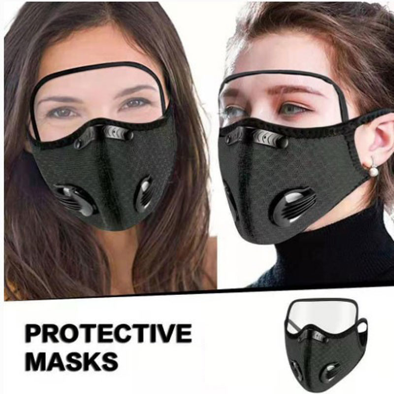 Anti Pollution Mask - SHIZIWANGRI Fietsen Gezichtsmasker Sport Wasbaar Herbruikbaar