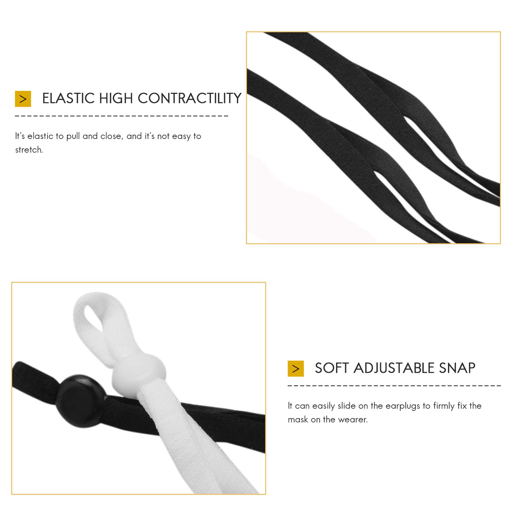 A27F-2000 Stuks Naai-elastisch - Mask Lanyard Adjustable recensie en prijs