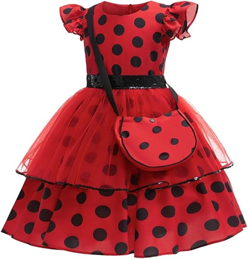 Meisjes Cosplay Kostuum Polka  - Kids Face Mask recensie en prijs