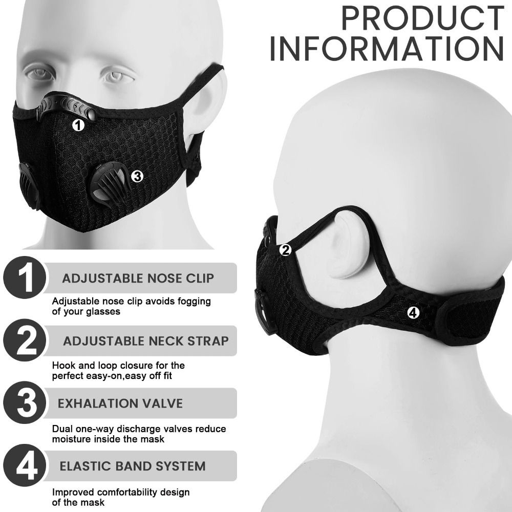 Ademend ergonomisch stofmasker - Anti Pollution Mask recensie en prijs