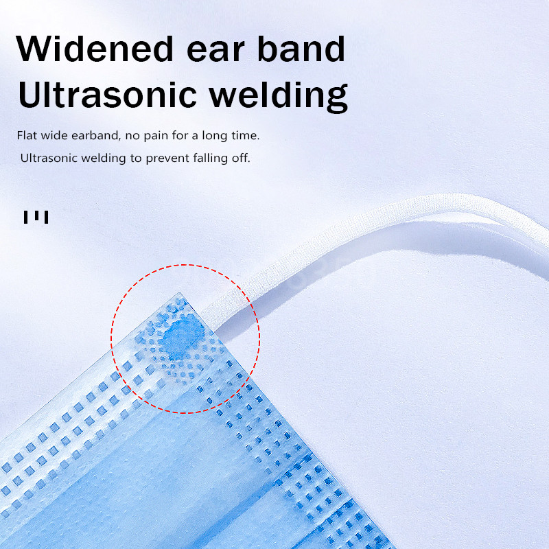 10-500 stuks wegwerp maskers v - Disposable Mask Blue recensie en prijs