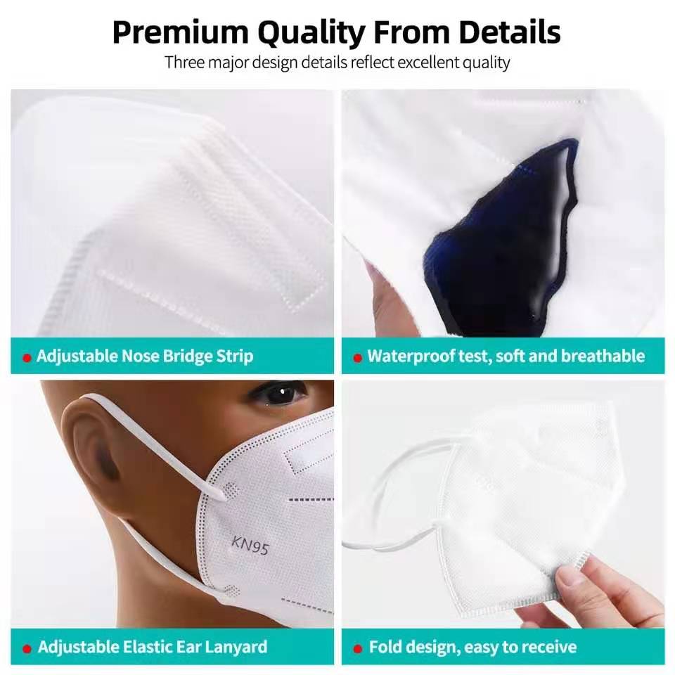 10-100 stuks FFP2-maskers voor - Disposable Surgical Mask recensie en prijs