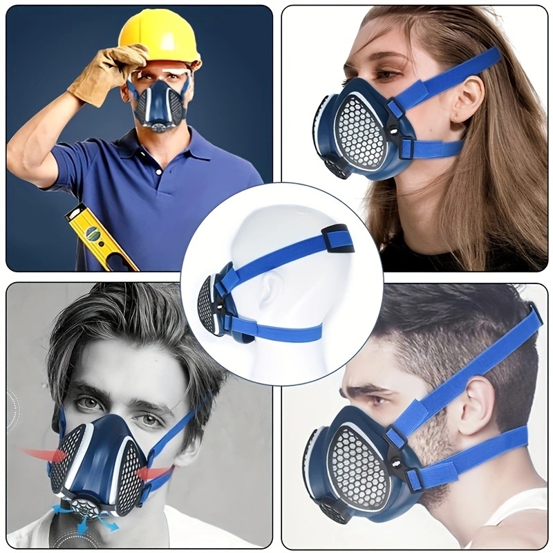 Siliconen halfmaskermasker met - Respirator Half Face recensie en prijs